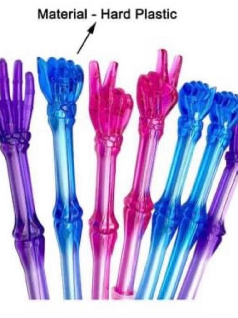 3pcs Finger Bone Shape Pens